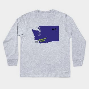 La Center, WA Kids Long Sleeve T-Shirt